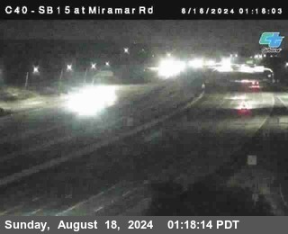 SB 15 at Miramar Rd