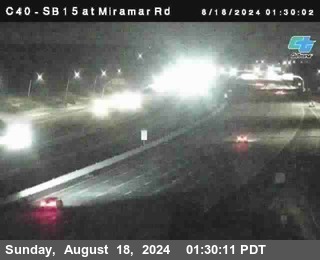 SB 15 at Miramar Rd