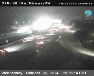 SB 15 at Miramar Rd