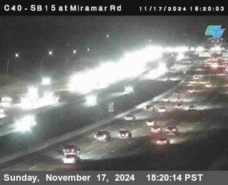 SB 15 at Miramar Rd