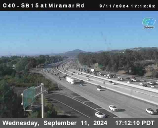 SB 15 at Miramar Rd