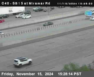 SB 15 at Miramar Rd