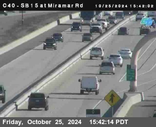 SB 15 at Miramar Rd