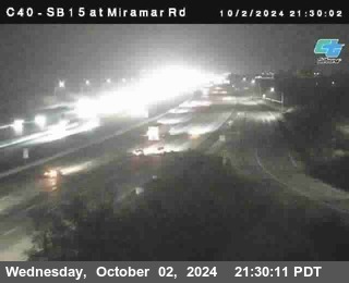 SB 15 at Miramar Rd