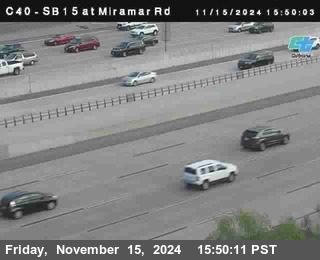 SB 15 at Miramar Rd