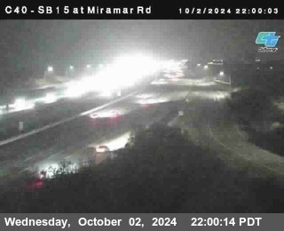 SB 15 at Miramar Rd