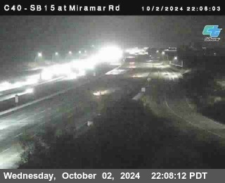 SB 15 at Miramar Rd