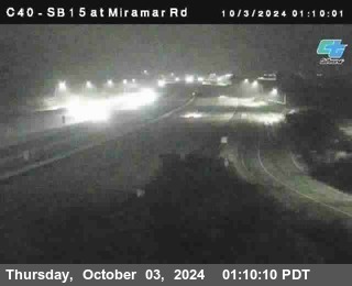 SB 15 at Miramar Rd