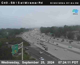 SB 15 at Miramar Rd