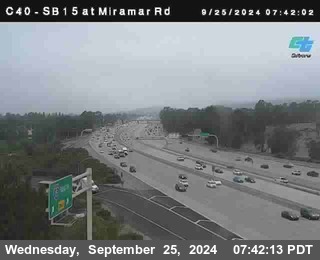 SB 15 at Miramar Rd