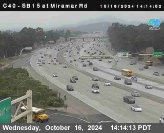 SB 15 at Miramar Rd