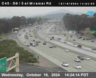 SB 15 at Miramar Rd