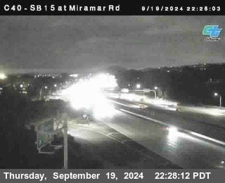 SB 15 at Miramar Rd