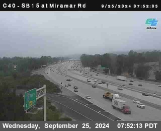 SB 15 at Miramar Rd