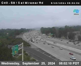 SB 15 at Miramar Rd