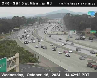 SB 15 at Miramar Rd