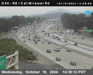 SB 15 at Miramar Rd