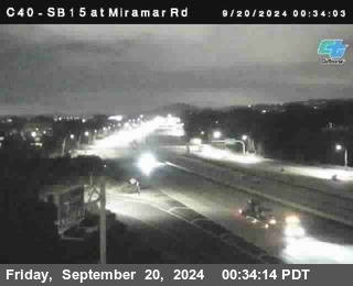 SB 15 at Miramar Rd