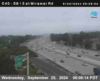 SB 15 at Miramar Rd