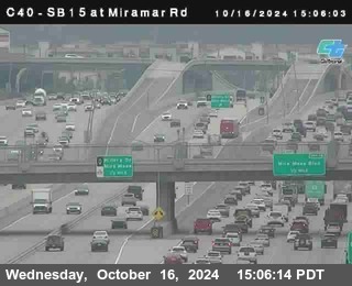 SB 15 at Miramar Rd