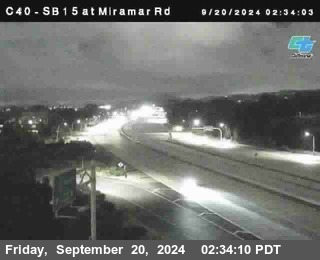 SB 15 at Miramar Rd