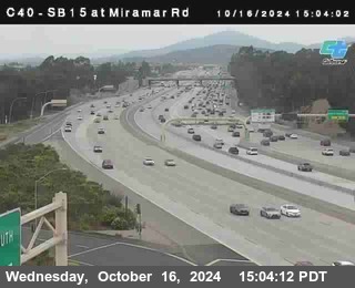 SB 15 at Miramar Rd