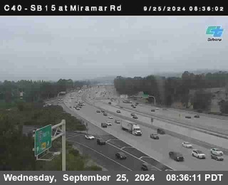 SB 15 at Miramar Rd