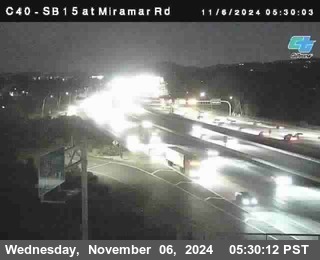 SB 15 at Miramar Rd