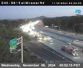 SB 15 at Miramar Rd