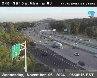 SB 15 at Miramar Rd