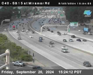 SB 15 at Miramar Rd