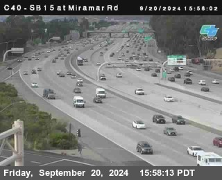 SB 15 at Miramar Rd