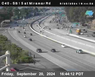 SB 15 at Miramar Rd