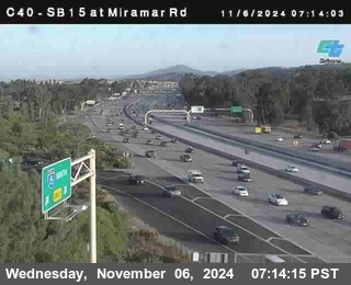 SB 15 at Miramar Rd