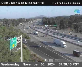 SB 15 at Miramar Rd