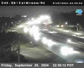 SB 15 at Miramar Rd