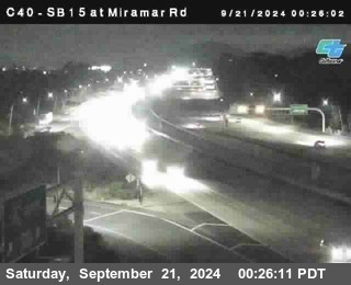 SB 15 at Miramar Rd