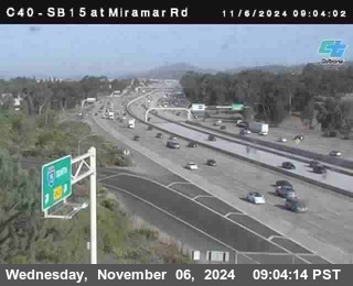 SB 15 at Miramar Rd