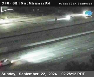 SB 15 at Miramar Rd