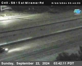 SB 15 at Miramar Rd