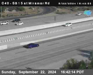 SB 15 at Miramar Rd