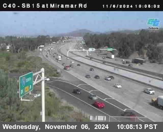 SB 15 at Miramar Rd