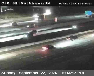 SB 15 at Miramar Rd