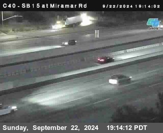 SB 15 at Miramar Rd