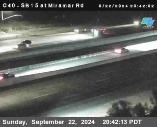 SB 15 at Miramar Rd