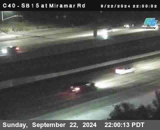 SB 15 at Miramar Rd