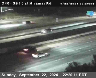 SB 15 at Miramar Rd