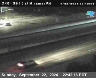 SB 15 at Miramar Rd