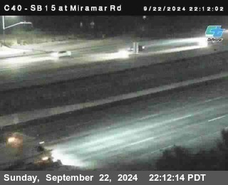 SB 15 at Miramar Rd