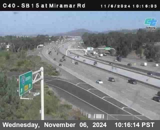 SB 15 at Miramar Rd